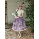 Twilight Crush Grape Pastoral Song Skirt Salopette JSKs(Reservation/3 Colours/Full Payment Without Shipping)
